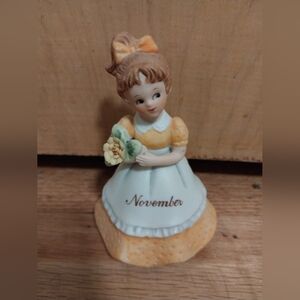 Rare vintage Lefton November figurine